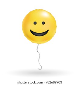 Smile typography logo.