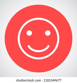 smile vector icon 10 eps