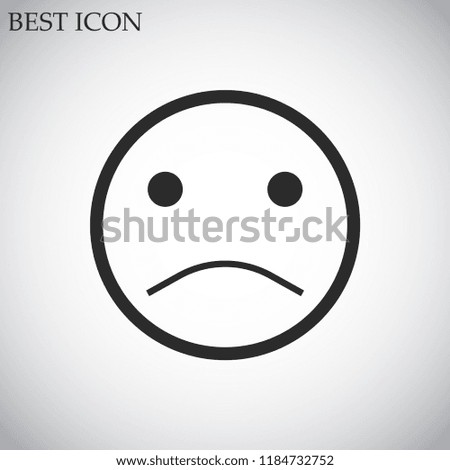 smile vector icon 10 eps
