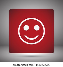 Smile Vector icon