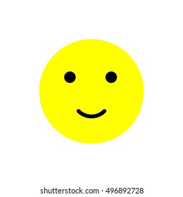 Smile - vector icon
