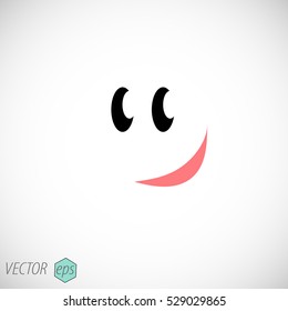 Smile vector icon 