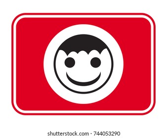 Smile vector icon