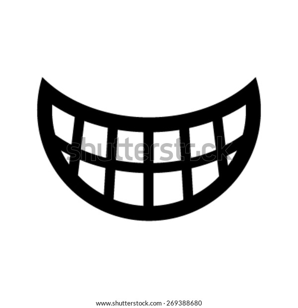 Smile Vector Icon Stock Vector (royalty Free) 269388680 