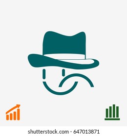 smile vector icon, vector best flat icon, EPS