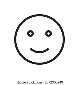 smile vector icon design template