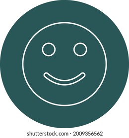 Smile Vector icon that can easily modify or edit

