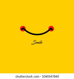 Smile Vector Template Design