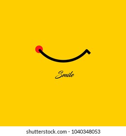 Smile Vector Template Design