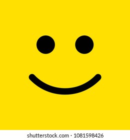 Smile Vector Template Design Illustration