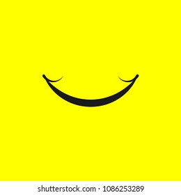 Smile Vector Template Design Illustration
