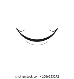 Smile Vector Template Design Illustration