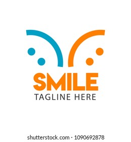 Smile Vector Template Design Illustration