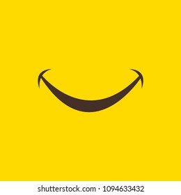 Smile Vector Template Design Illustration