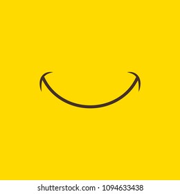 Smile Vector Template Design Illustration