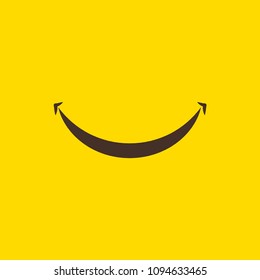 Smile Vector Template Design Illustration