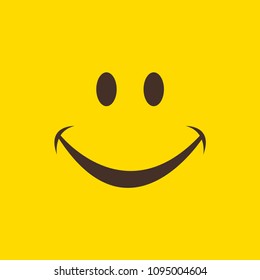 Smile Vector Template Design Illustration