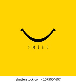 Smile Vector Template Design Illustration