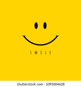 Smile Vector Template Design Illustration