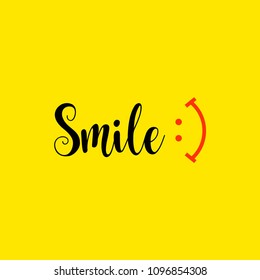 Smile Vector Template Design Illustration