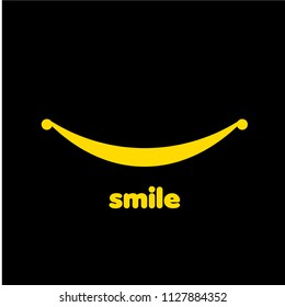 Smile Vector Template Design Illustration