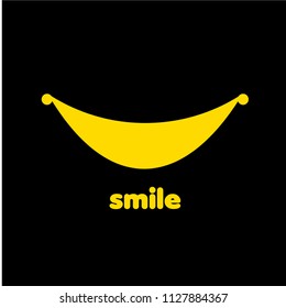 Smile Vector Template Design Illustration