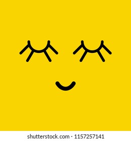 Smile Vector Template Design Illustration