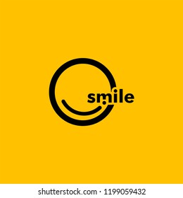 Smile Vector Template Design Illustration