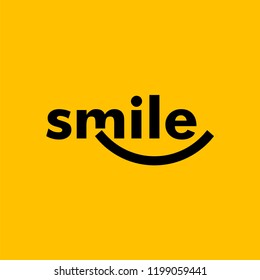 Smile Vector Template Design Illustration