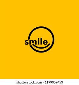 Smile Vector Template Design Illustration