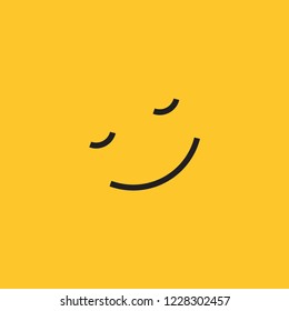 Smile Vector Template Design Illustration