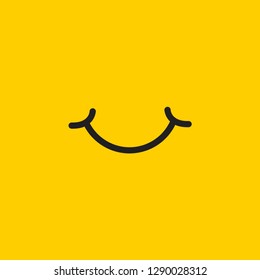 Smile Vector Template Design Illustration