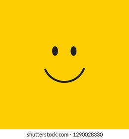 Smile Vector Template Design Illustration