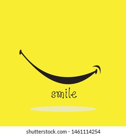 Smile Vector Template Design Illustration
