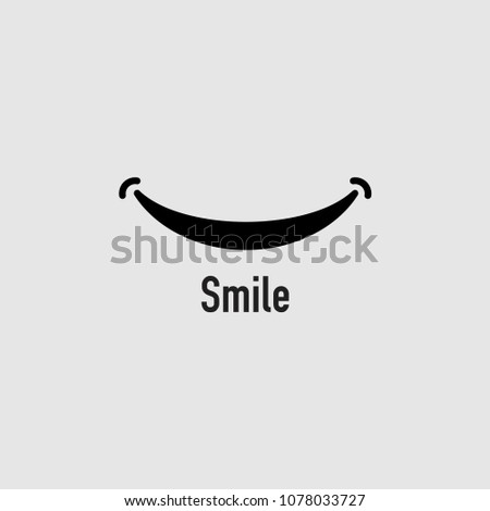 Smile Vector Template Design Illustration