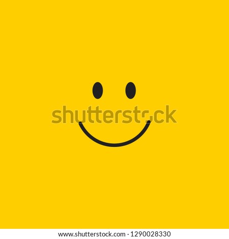 Smile Vector Template Design Illustration