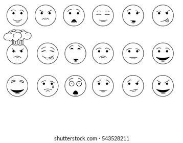 smiles icon vector