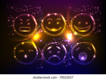 smiles  "made of light" collection