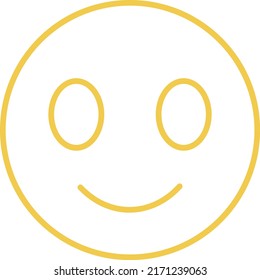 Icono del vector sonrisas. Se puede usar para imprimir, móviles y aplicaciones web.