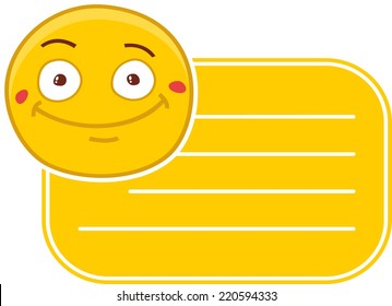 smiley badge