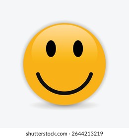 Smiley Emoji Icon Set – Happy Face Expressions for Chat and Social Media