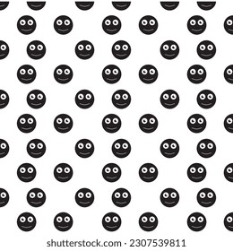 smiley emoticon background vector template illustration logo design