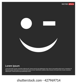 Smiley. Emoticon vector.