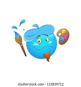 Smiley Emoticons Face Vector - Artist