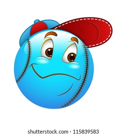 Smiley Emoticons Face Vector - Sportsman