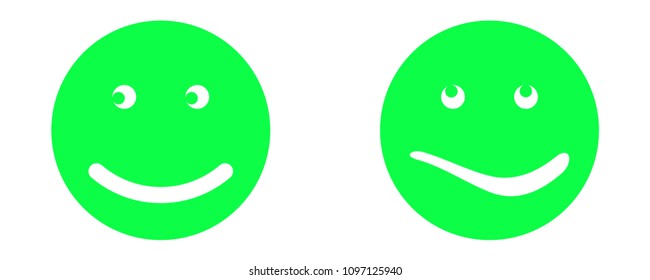 smiley. emotion. Vector illustration. Icon