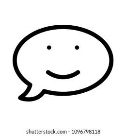 smiley face bubble 