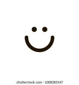 Smiley Face Icon. Sign Design