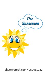 smiley face icon (sun)