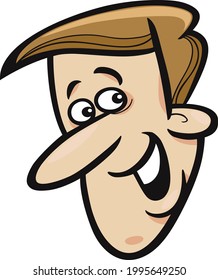 Smiley Face Illustration Funny look